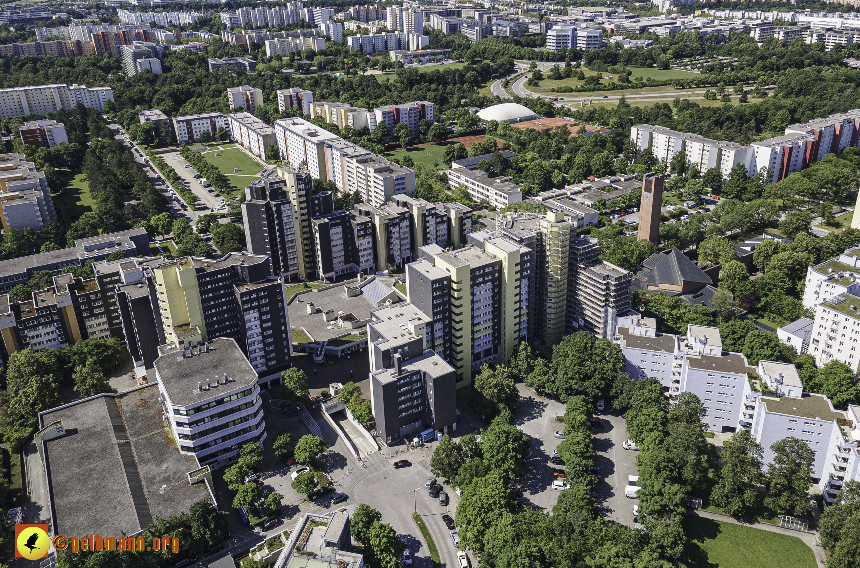 28.06.2021 - Luftbilder vom Marx-Zentrum und dem Karl-Marx-Ring 52-62