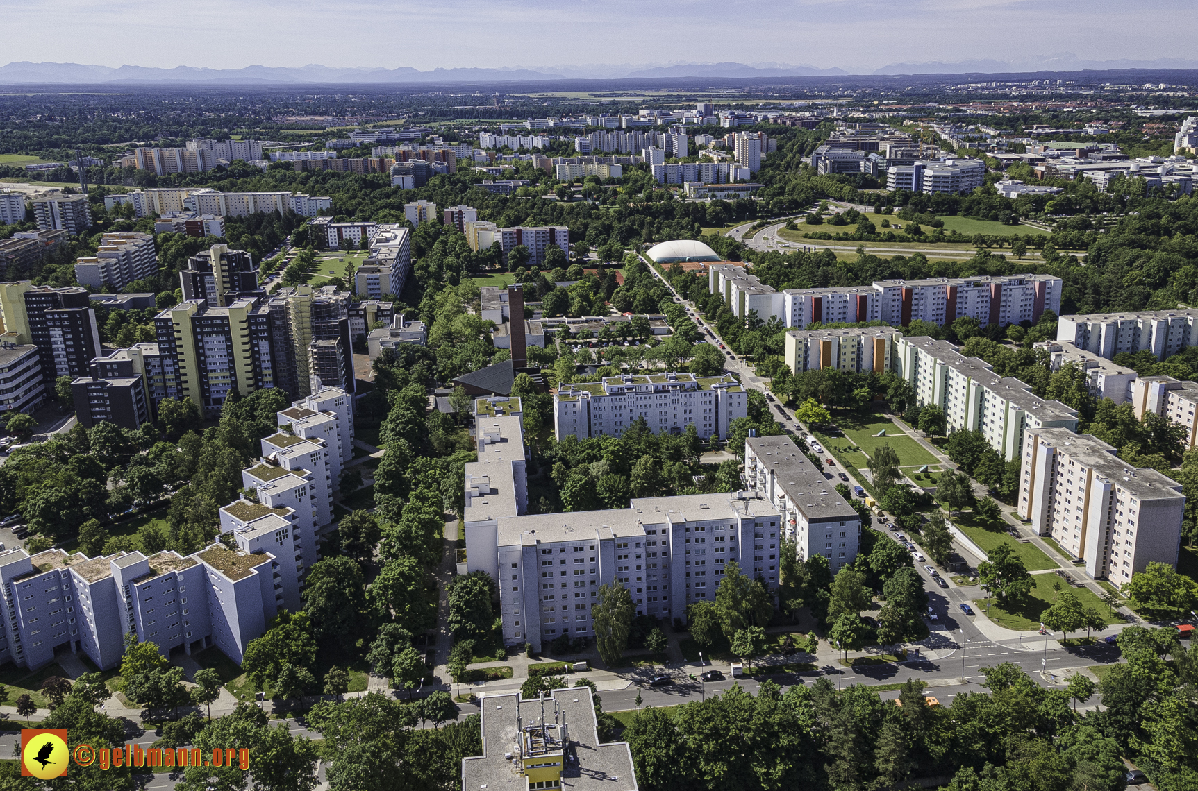 28.06.2021 - Luftbilder vom Marx-Zentrum und dem Karl-Marx-Ring 52-62