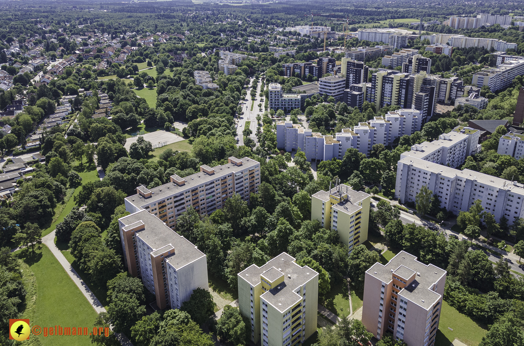 28.06.2021 - Luftbilder vom Marx-Zentrum und dem Karl-Marx-Ring 52-62
