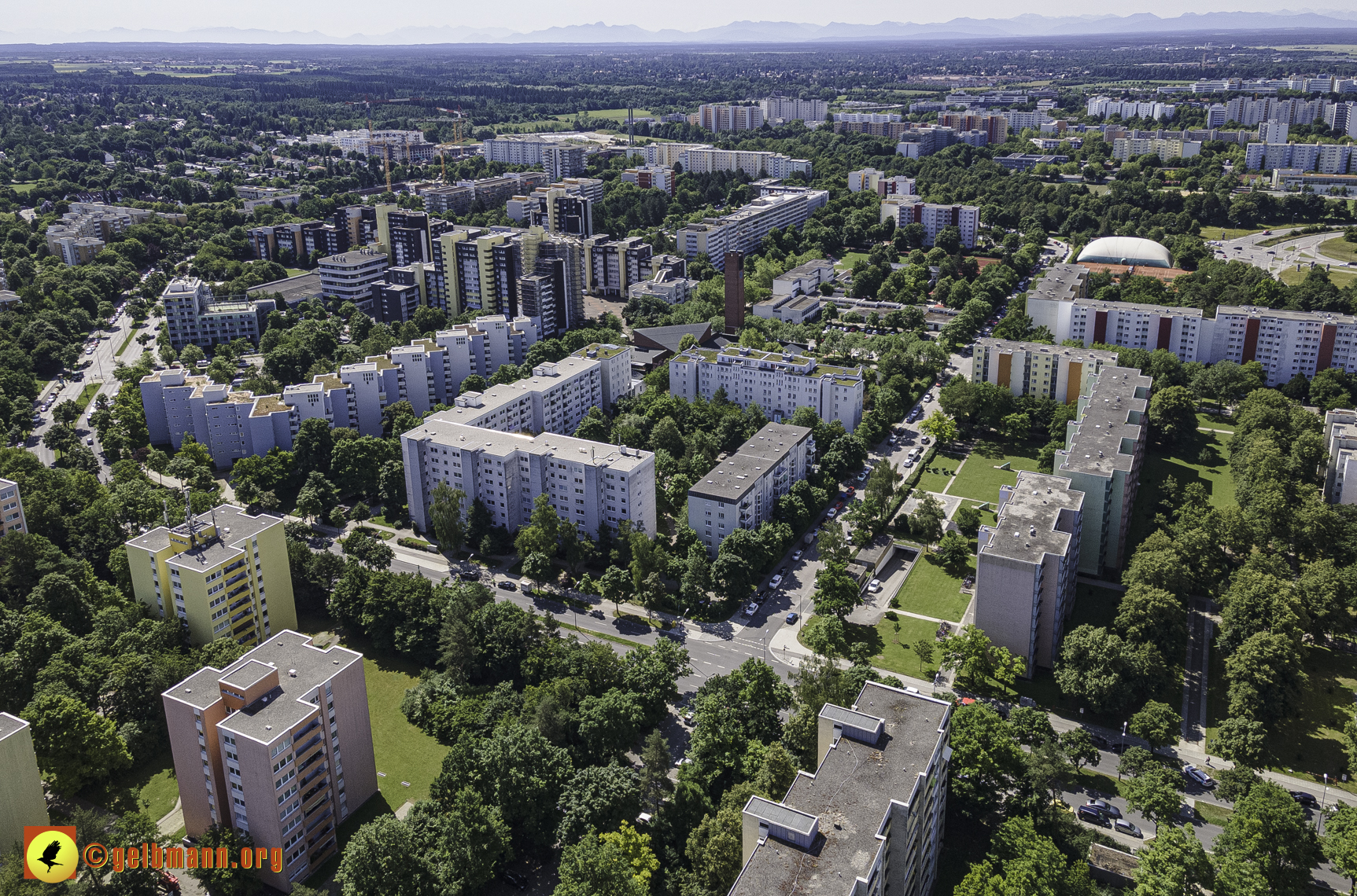 28.06.2021 - Luftbilder vom Marx-Zentrum und dem Karl-Marx-Ring 52-62