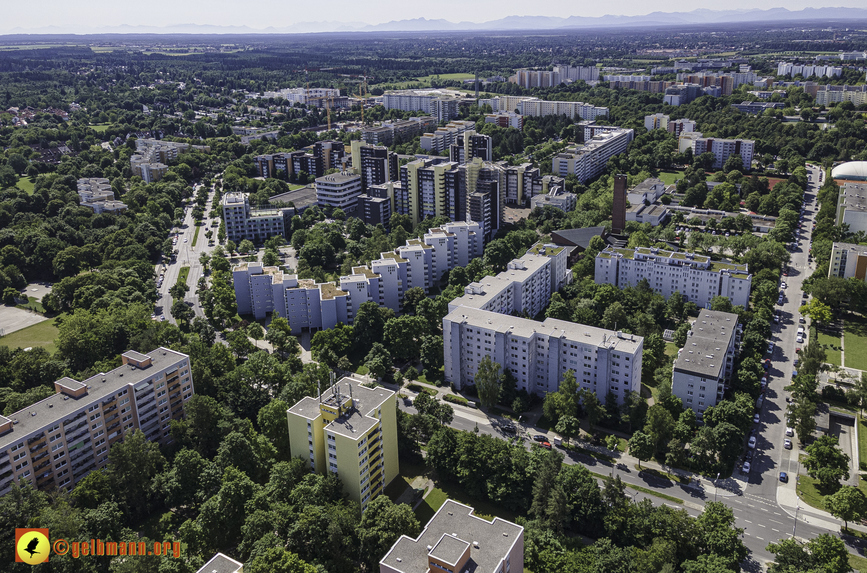 28.06.2021 - Luftbilder vom Marx-Zentrum und dem Karl-Marx-Ring 52-62