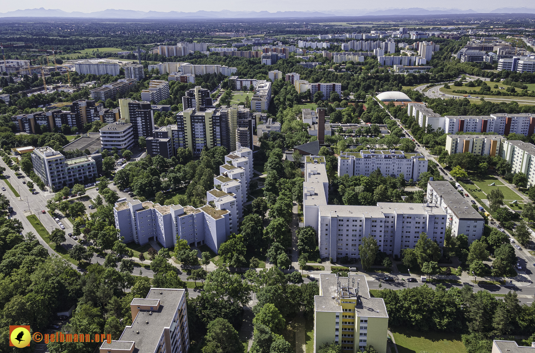 28.06.2021 - Luftbilder vom Marx-Zentrum und dem Karl-Marx-Ring 52-62