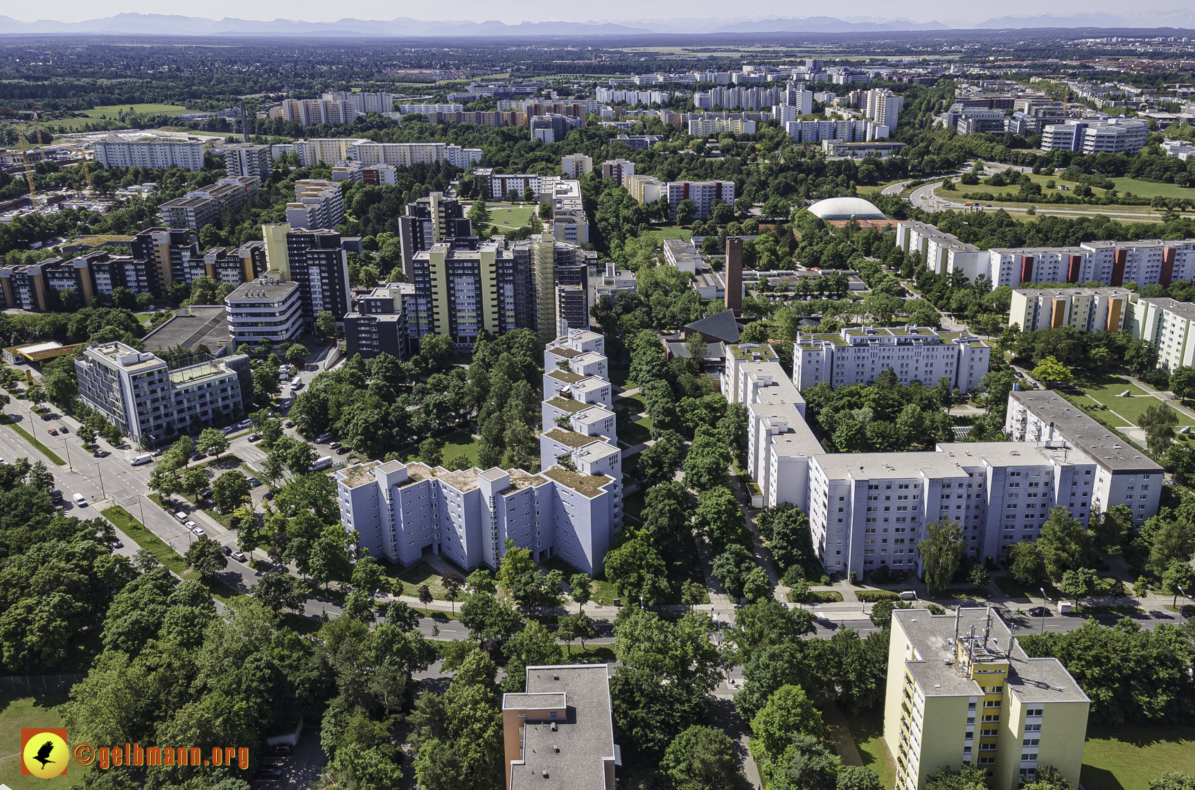 28.06.2021 - Luftbilder vom Marx-Zentrum und dem Karl-Marx-Ring 52-62