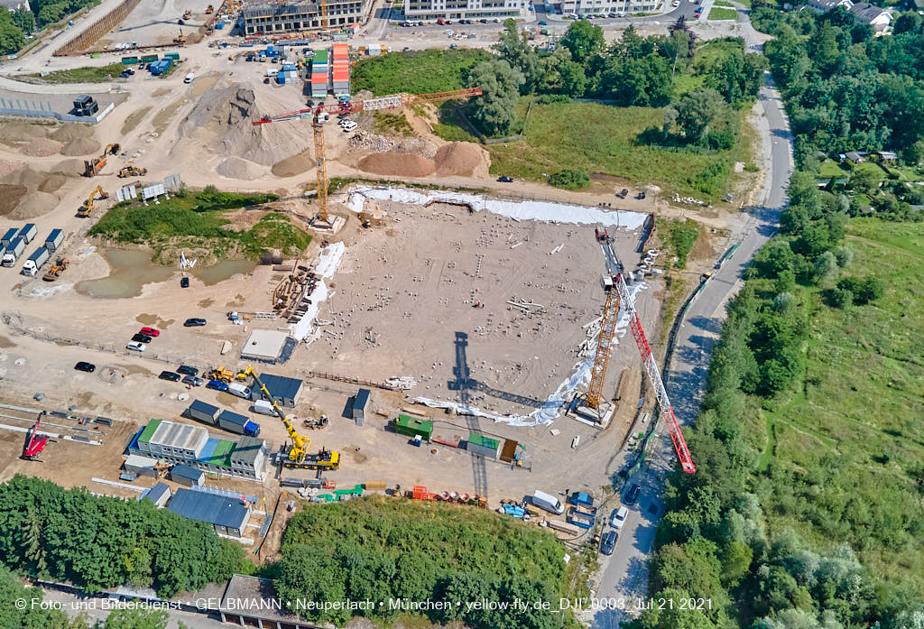 21.07.2021 - Baustelle Pandion Verde in Neuperlach