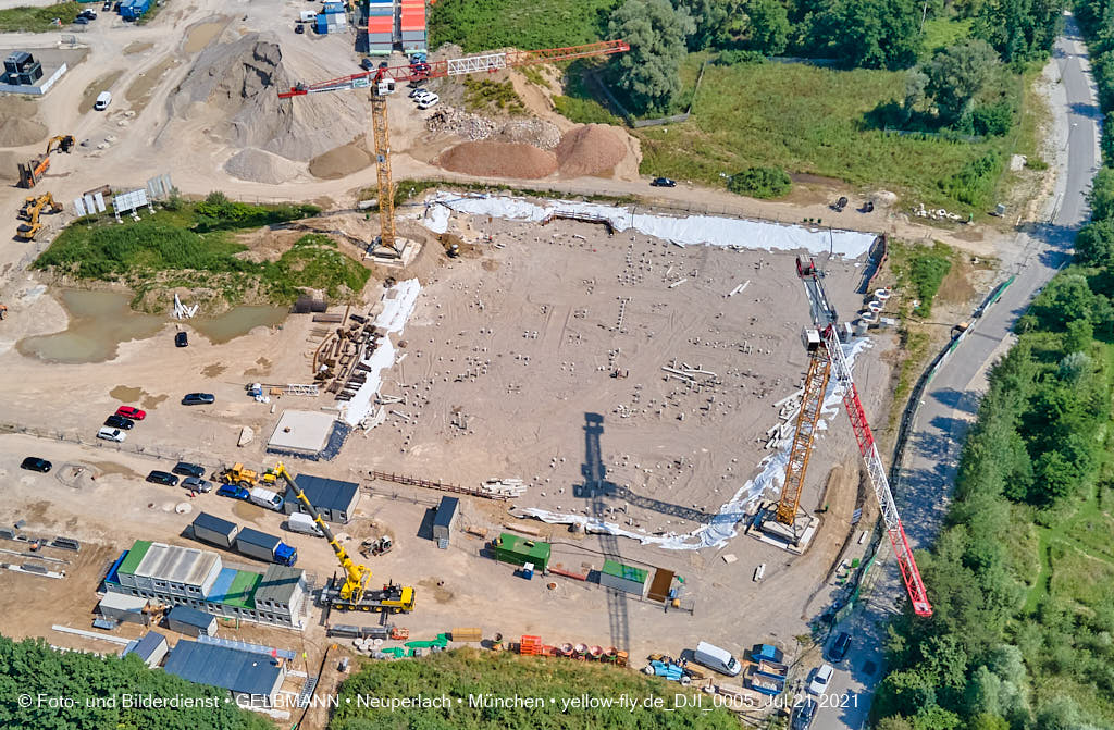 21.07.2021 - Baustelle Pandion Verde in Neuperlach