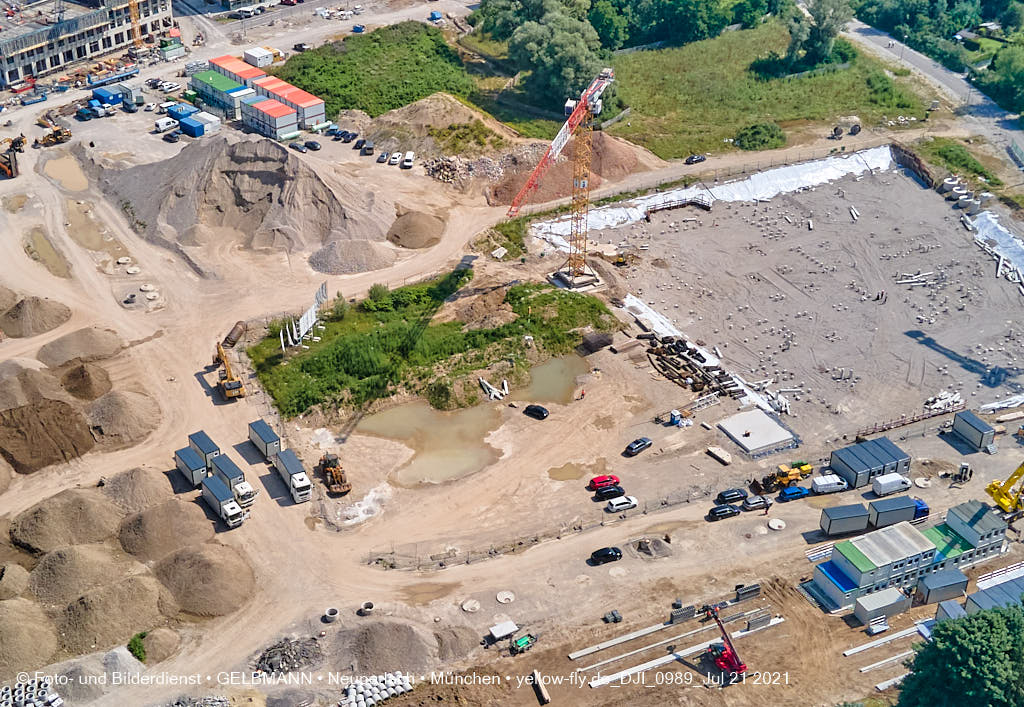 21.07.2021 - Baustelle Pandion Verde in Neuperlach