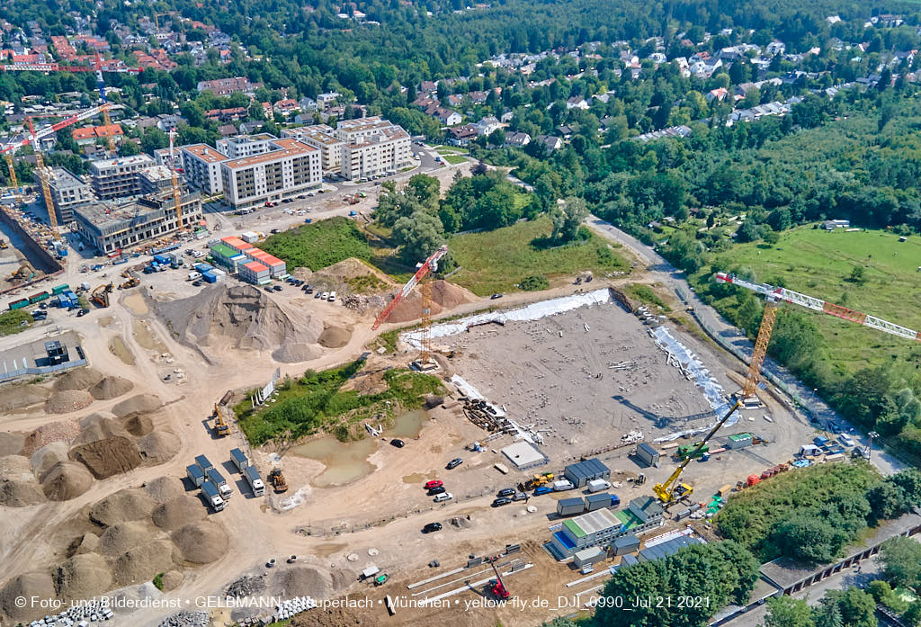 21.07.2021 - Baustelle Pandion Verde in Neuperlach