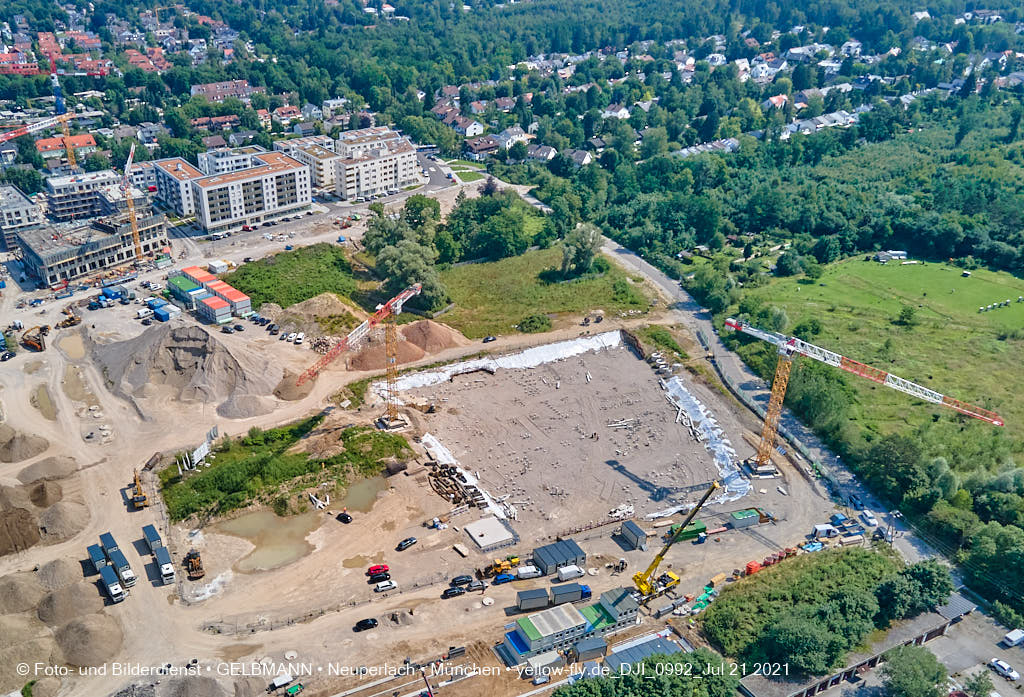 21.07.2021 - Baustelle Pandion Verde in Neuperlach