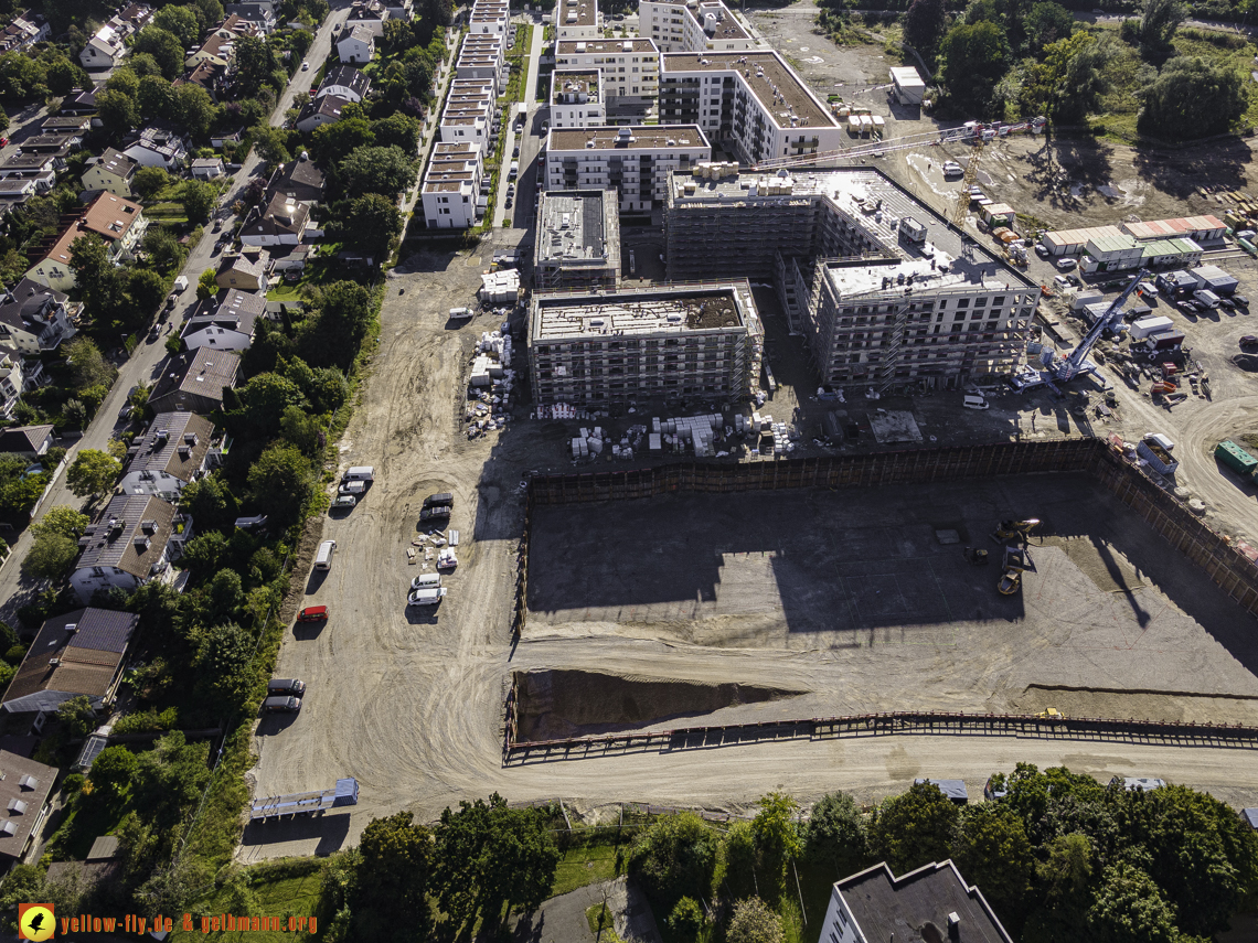 23.09.2021 - Baustelle Alexisquartier in Neuperlach