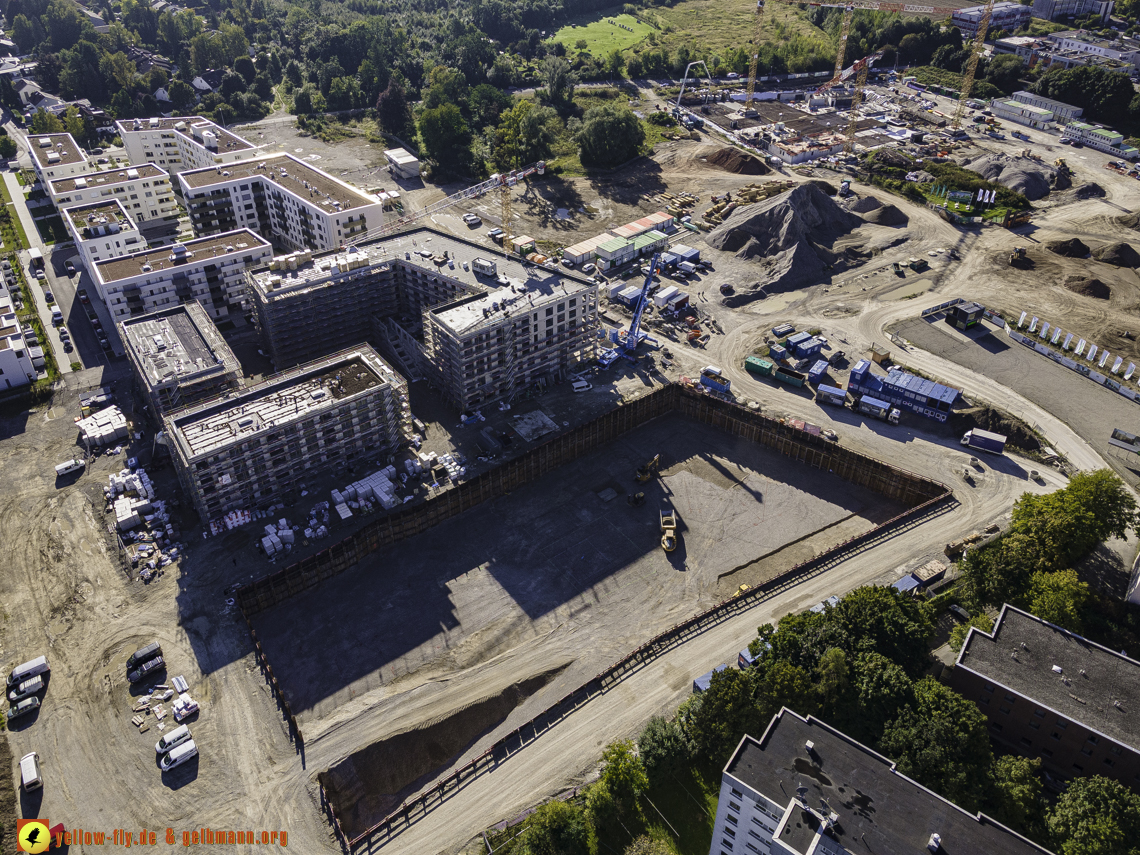 23.09.2021 - Baustelle Alexisquartier in Neuperlach
