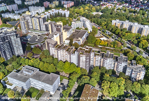 30.09.2021 - Marx-Zentrum, Studentenwohnheim und Wohnanlage Karl-Marx-Ring 52-62 und KMR 53-57c