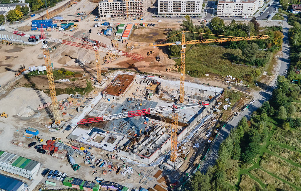 01.10.2021 - Baustelle Pandionverde und Alexisquartier in Neuperlach