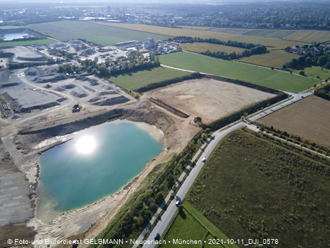 11.10.2021 - Gronsdorf mit Kieswerk undRiemer See