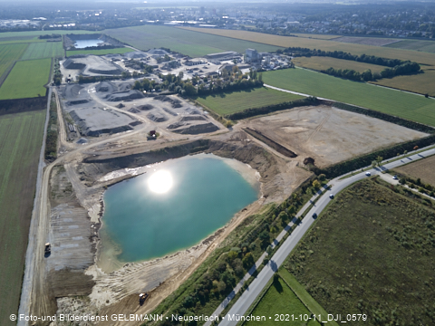 11.10.2021 - Gronsdorf mit Kieswerk undRiemer See