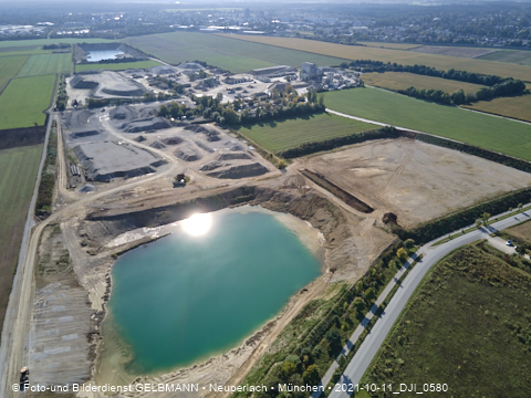 11.10.2021 - Gronsdorf mit Kieswerk undRiemer See