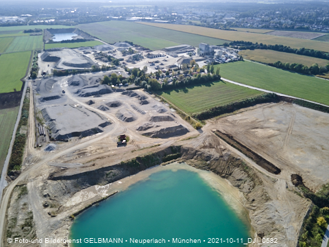 11.10.2021 - Gronsdorf mit Kieswerk undRiemer See