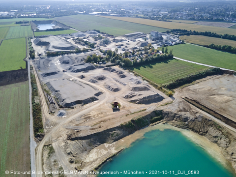 11.10.2021 - Gronsdorf mit Kieswerk undRiemer See