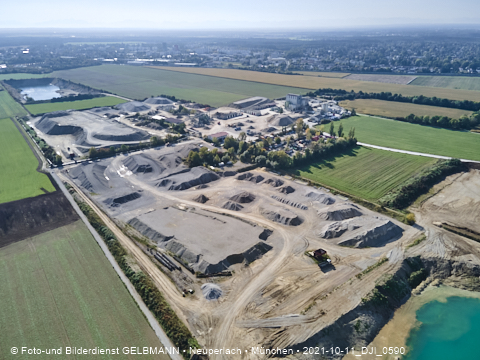 11.10.2021 - Gronsdorf mit Kieswerk undRiemer See