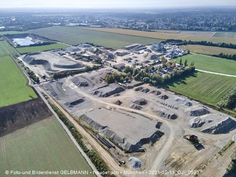 11.10.2021 - Gronsdorf mit Kieswerk undRiemer See