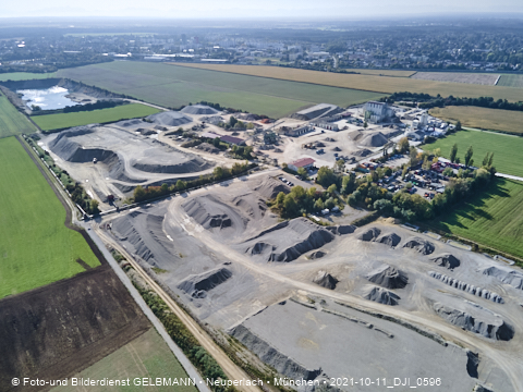 11.10.2021 - Gronsdorf mit Kieswerk undRiemer See