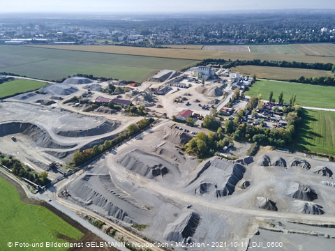 11.10.2021 - Gronsdorf mit Kieswerk undRiemer See