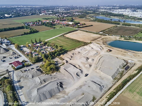 11.10.2021 - Gronsdorf mit Kieswerk undRiemer See