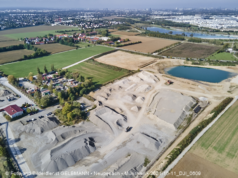 11.10.2021 - Gronsdorf mit Kieswerk undRiemer See