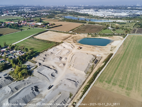11.10.2021 - Gronsdorf mit Kieswerk undRiemer See