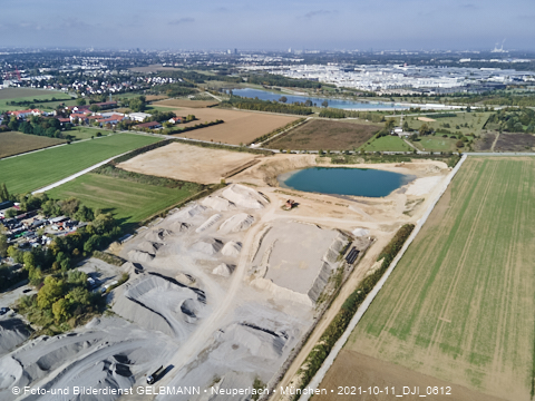 11.10.2021 - Gronsdorf mit Kieswerk undRiemer See