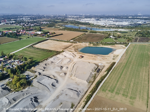 11.10.2021 - Gronsdorf mit Kieswerk undRiemer See