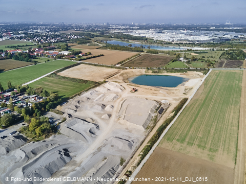 11.10.2021 - Gronsdorf mit Kieswerk undRiemer See