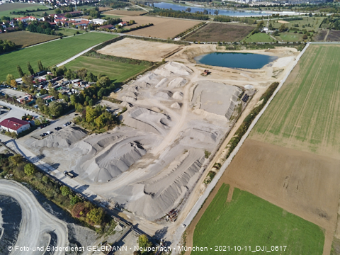 11.10.2021 - Gronsdorf mit Kieswerk undRiemer See