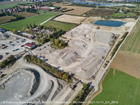 11.10.2021 - Gronsdorf mit Kieswerk undRiemer See