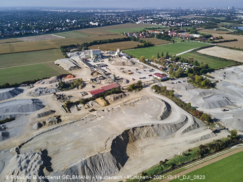 11.10.2021 - Gronsdorf mit Kieswerk undRiemer See