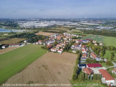 11.10.2021 - Gronsdorf mit Kieswerk undRiemer See