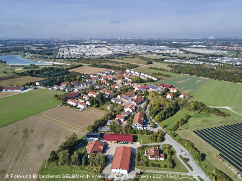 11.10.2021 - Gronsdorf mit Kieswerk undRiemer See