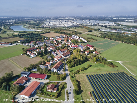 11.10.2021 - Gronsdorf mit Kieswerk undRiemer See