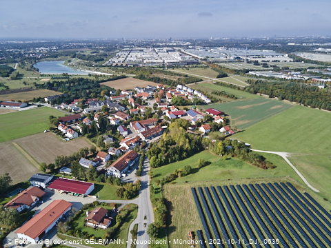 11.10.2021 - Gronsdorf mit Kieswerk undRiemer See