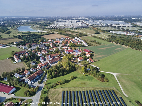 11.10.2021 - Gronsdorf mit Kieswerk undRiemer See