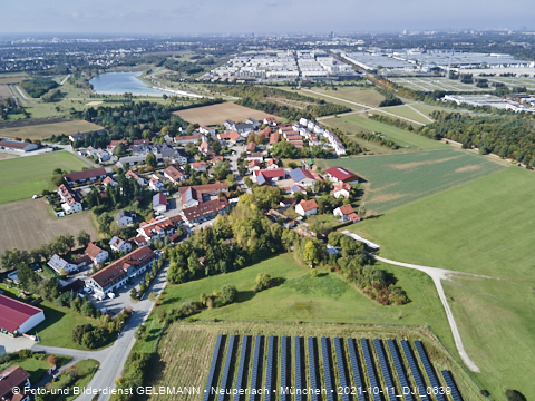 11.10.2021 - Gronsdorf mit Kieswerk undRiemer See