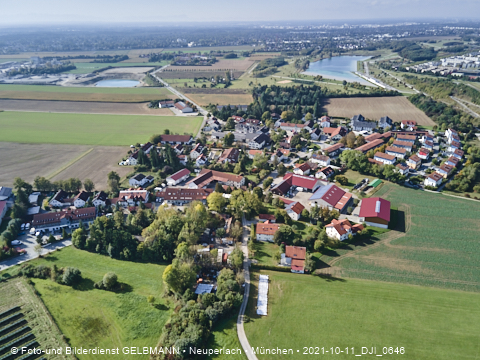 11.10.2021 - Gronsdorf mit Kieswerk undRiemer See