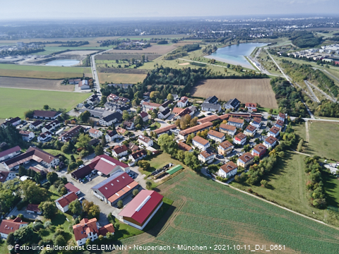 11.10.2021 - Gronsdorf mit Kieswerk undRiemer See