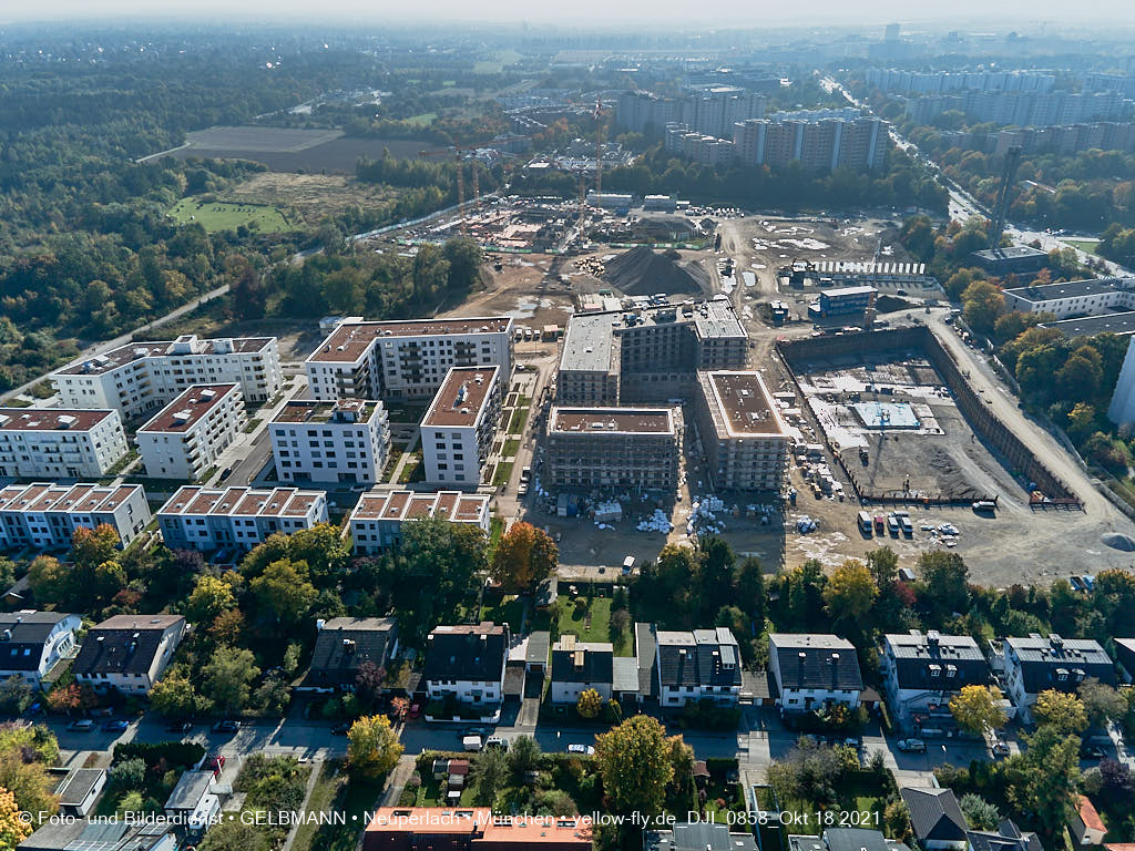 18.10.2021 - Baustelle „Das Duett” und „Townhouses”