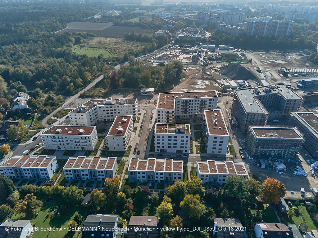 18.10.2021 - Baustelle „Das Duett” und „Townhouses”