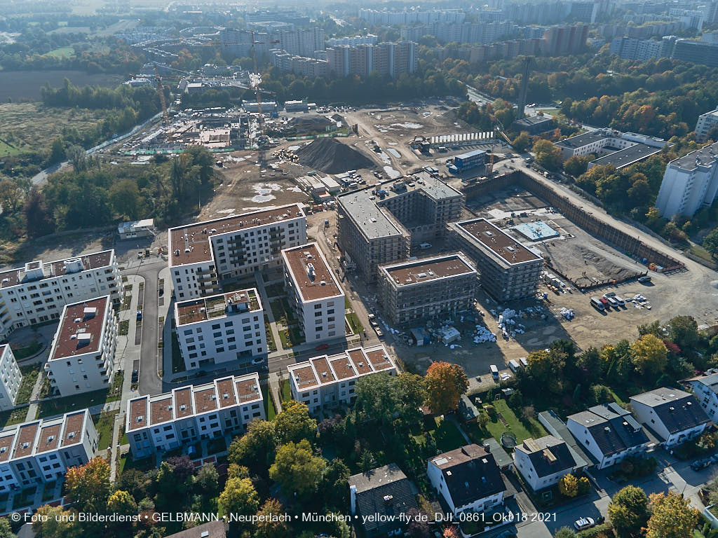 18.10.2021 - Baustelle „Das Duett” und „Townhouses”