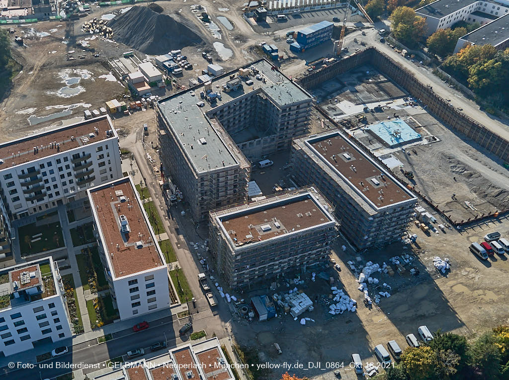 18.10.2021 - Baustelle „Das Duett” und „Townhouses”