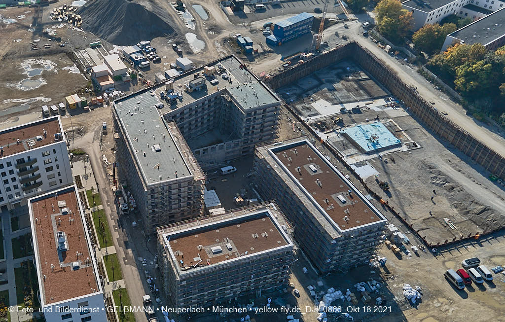 18.10.2021 - Baustelle „Das Duett” und „Townhouses”