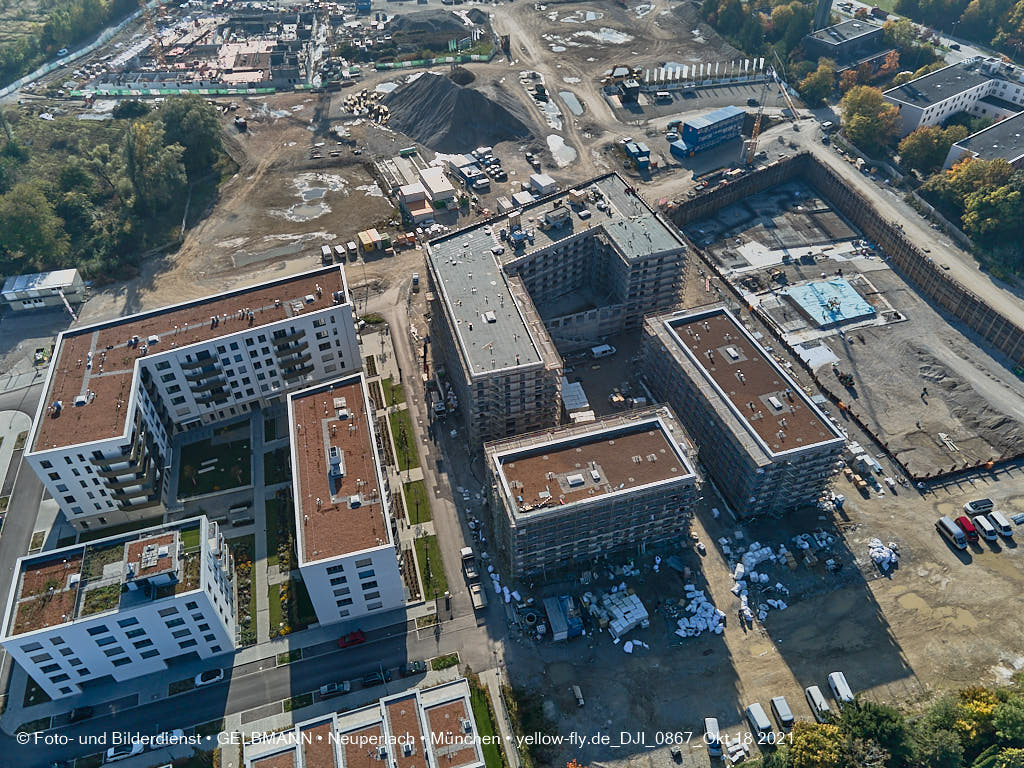 18.10.2021 - Baustelle „Das Duett” und „Townhouses”