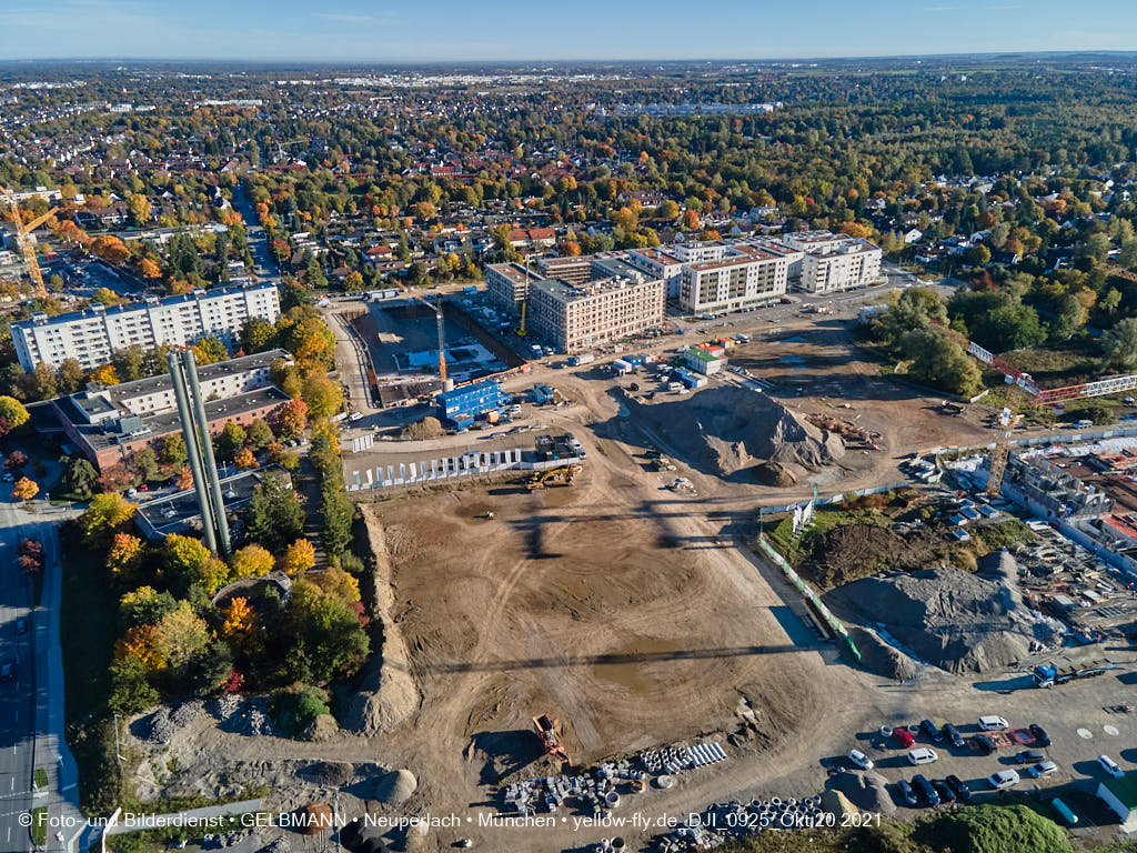 20.10.2021 - Baustelle Pandionverde in Neuperlach