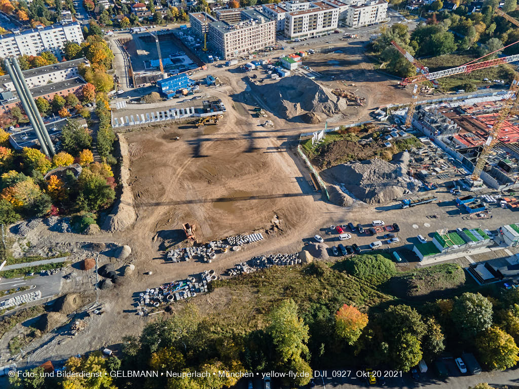 20.10.2021 - Baustelle Pandionverde in Neuperlach